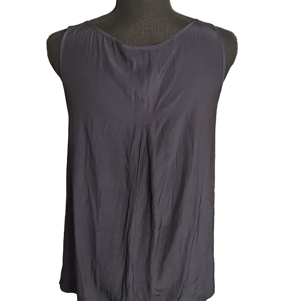 Mela Purdie Audrey Tank Navy Blue Polyester NWT $206 Size XS (AUS-8) F64 2703‎ - Picture 4 of 7